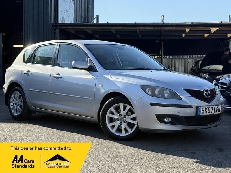 Silver Used 2007 Mazda 3 Hatchback | £1,990 (Fair price) - Image 1/4