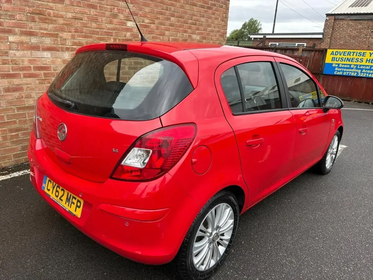 Used Vauxhall Corsa 2013 Red Hatchback