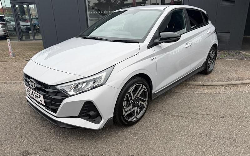 Used Hyundai i20 N Line 101 HP (74 kW) 2024 Lumen grey Hatchback