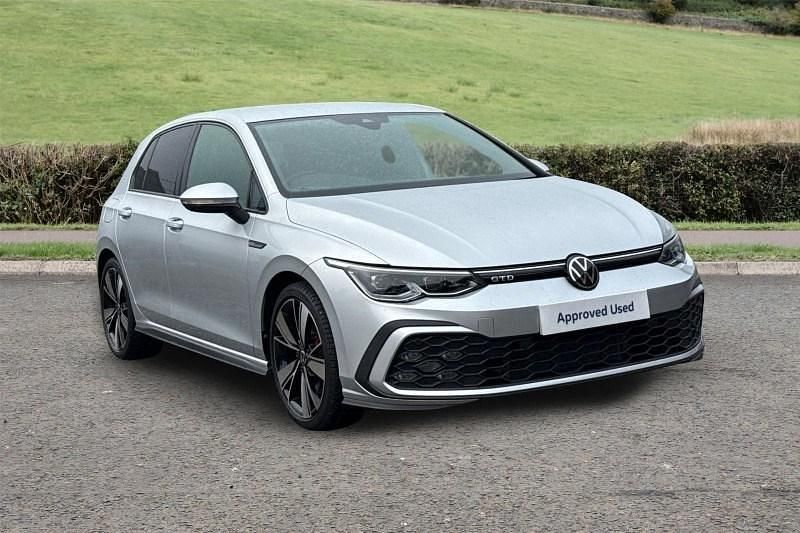 Used VW Golf VII GTD 200 HP (147 kW) 2021 Silver Hatchback