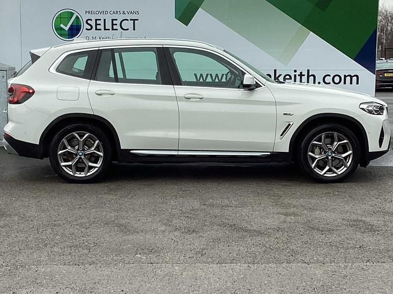 Used BMW X3 xLine 2021 Alphine white SUV