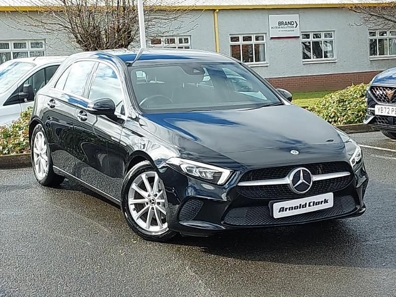 Used Mercedes A180 Premium 116 HP (85 kW) 2018 Black Hatchback