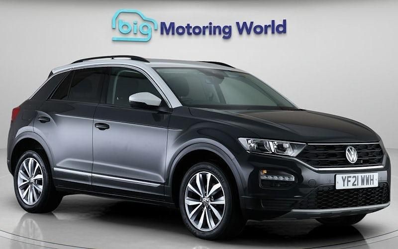 Used VW T-Roc Design 110 HP (80 kW) 2021 Grey SUV