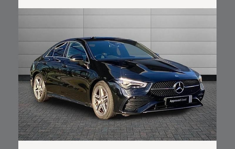 Black Used 2024 Mercedes CLA200 Executive Coupe | £27,844 (Fair price) - Image 1/3