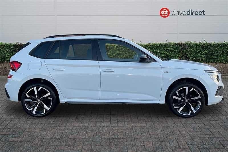 Used Skoda Kamiq Monte Carlo 116 HP (85 kW) 2025 White SUV