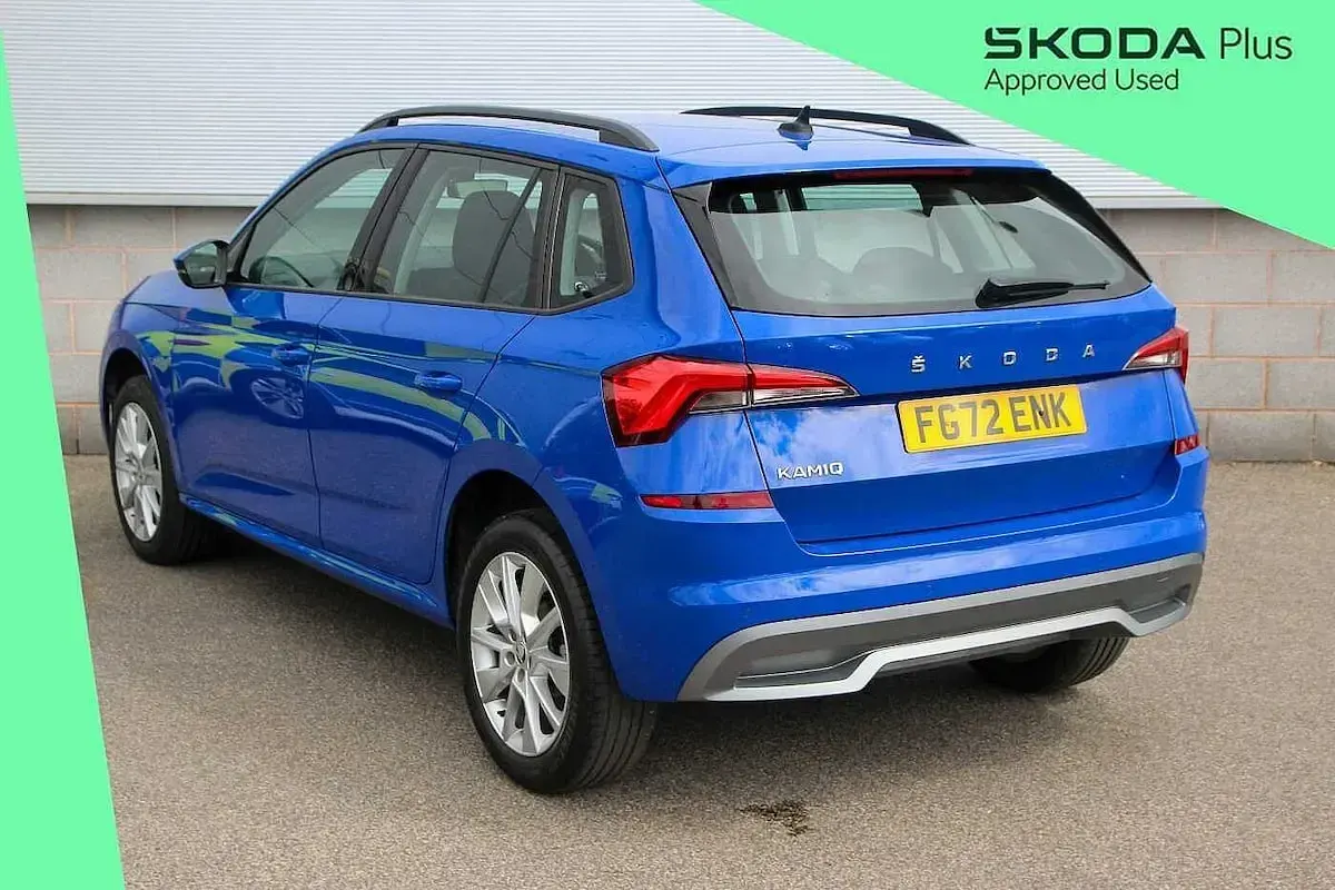 Used Skoda Kamiq SE 108 HP (79 kW) 2022 Blue SUV