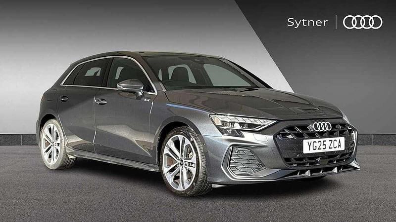 Grey Used 2025 Audi A3 S-Line Hatchback | £31,000 (Expensive) - Image 1/4