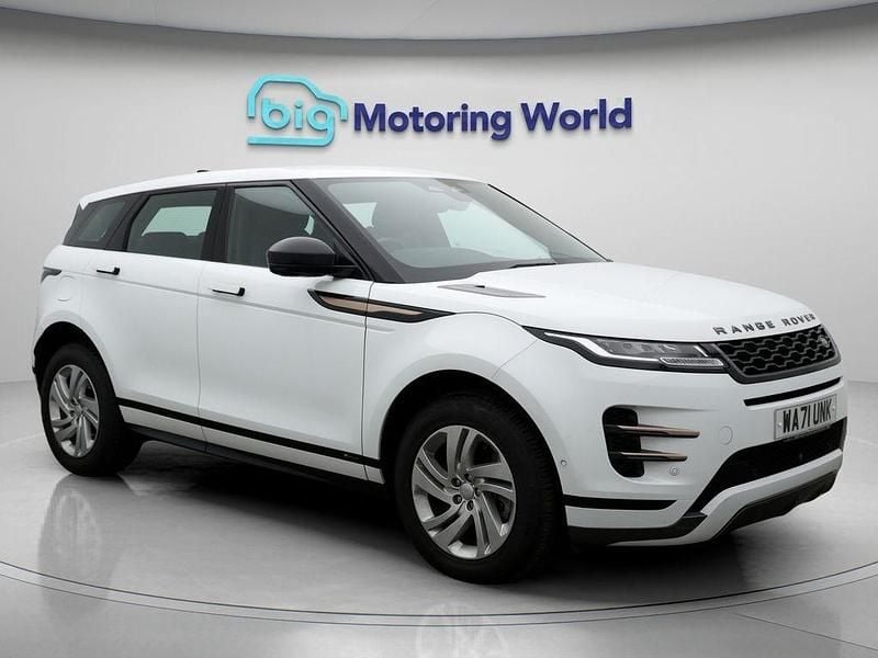 White Used 2021 Land Rover Range Rover evoque R-Dynamic SUV | £21,300 (Super price) - Image 1/4