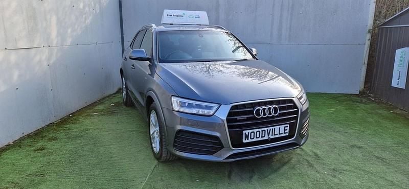 Used Audi Q3 S-Line 150 HP (110 kW) 2015 Grey SUV