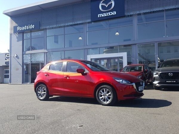 Red Used 2022 Mazda 2 Hatchback | £12,200 (Good price) - Image 1/4