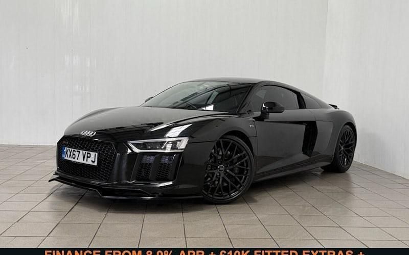 Black Used 2018 Audi R8 Coupé Advanced Coupe | £74,200 - Image 1/4