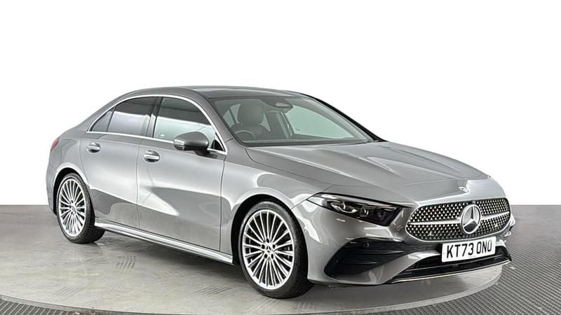 Used Mercedes A200 AMG Line Premium Plus 163 HP (119 kW) 2023 Grey Sedan