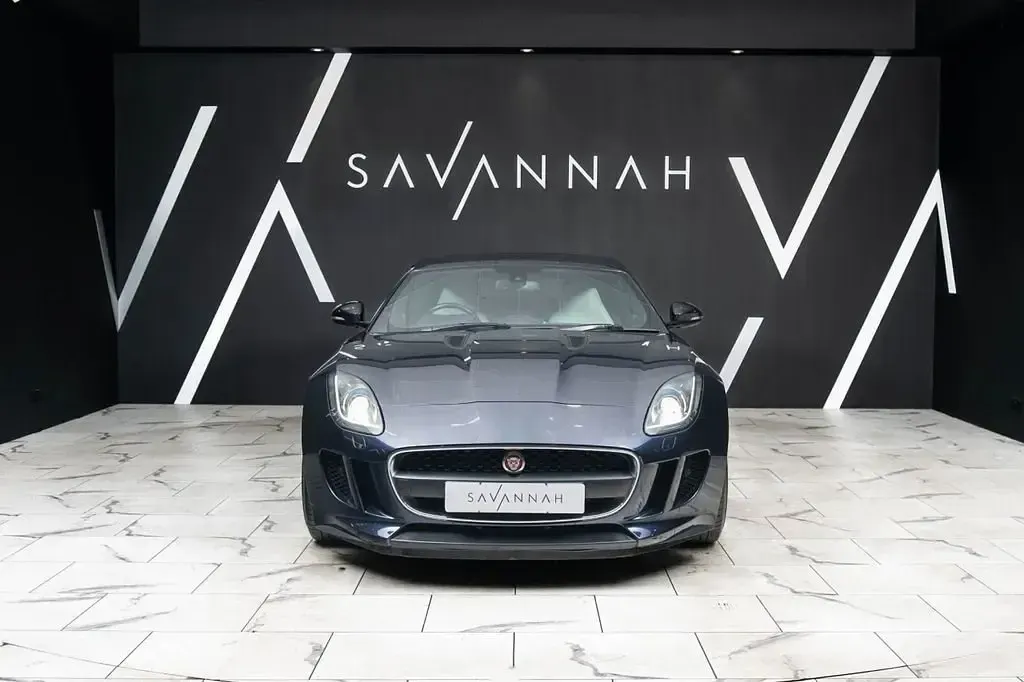 Usado Jaguar F-Type S 340 HP (250 kW) 2016 Azul Cabrios