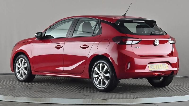 Used Vauxhall Corsa Design Edition 75 HP (55 kW) 2023 Red Hatchback