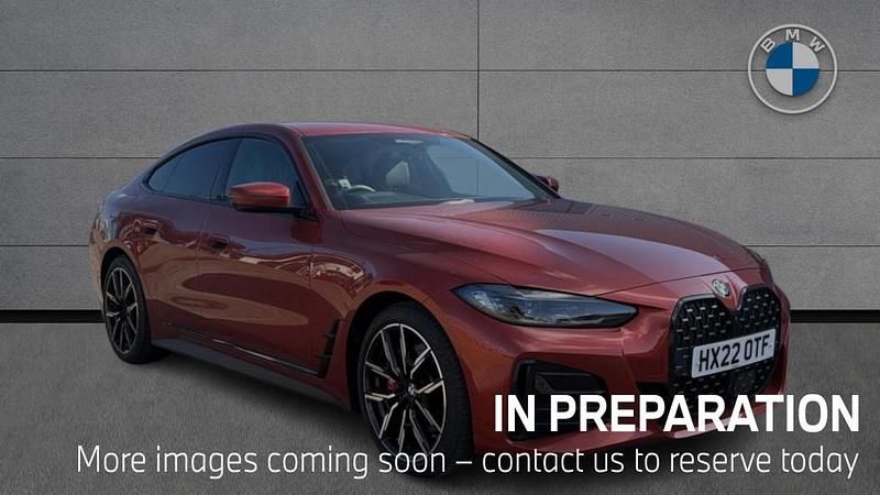 Used BMW 420 Gran Coupé M Sport 181 HP (133 kW) 2022 Orange Coupe