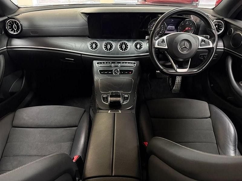 Used Mercedes E220 AMG line 194 HP (142 kW) 2018 Black Coupe