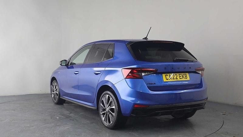 Used Skoda 110 R Monte Carlo 81 HP (59 kW) 2022 Race blue metallic Hatchback