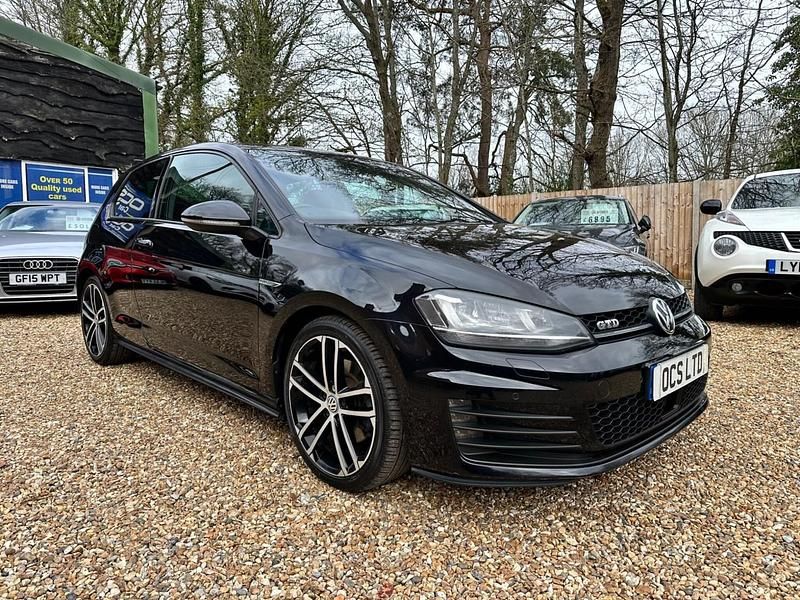 Used VW Golf VII GTD 2014 Black Hatchback