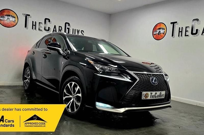 Used Lexus NX300h Sport Line 197 HP (144 kW) 2017 Black SUV