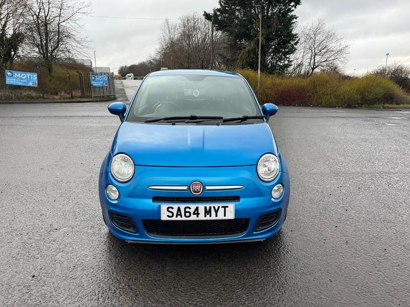 Used Fiat 500 S 69 HP (50 kW) 2014 Blue Hatchback