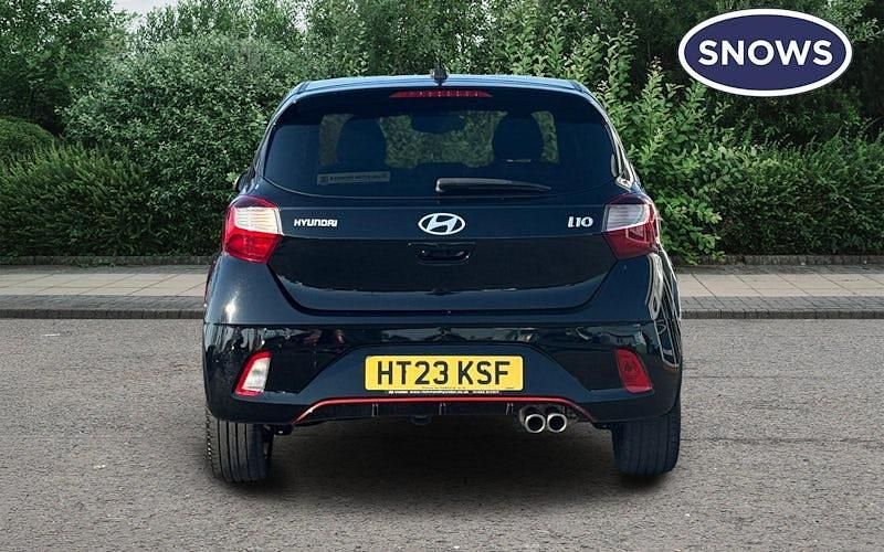 Used Hyundai i10 N Line 101 HP (74 kW) 2023 Black Hatchback