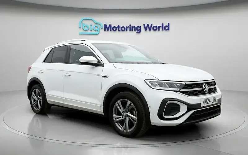Used VW T-Roc R-line 150 HP (110 kW) 2024 White SUV