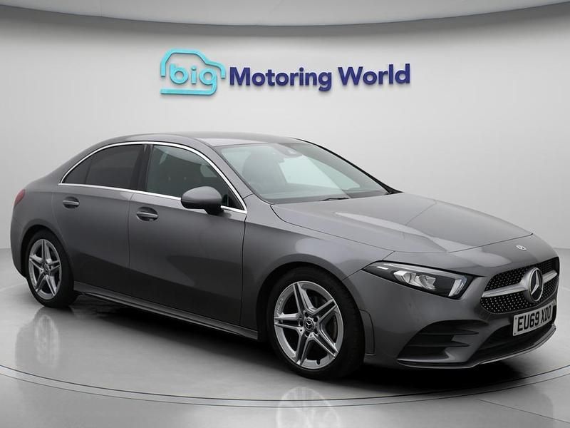 Grey Used 2019 Mercedes A200 AMG line Sedan | £13,725 (Fair price) - Image 1/4