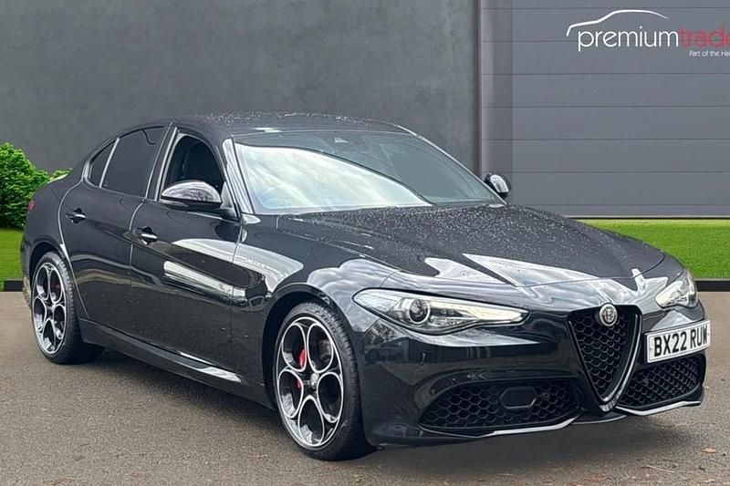 Black Used 2022 Alfa Romeo Giulia Veloce Sedan | £26,999 (Good price) - Image 1/1