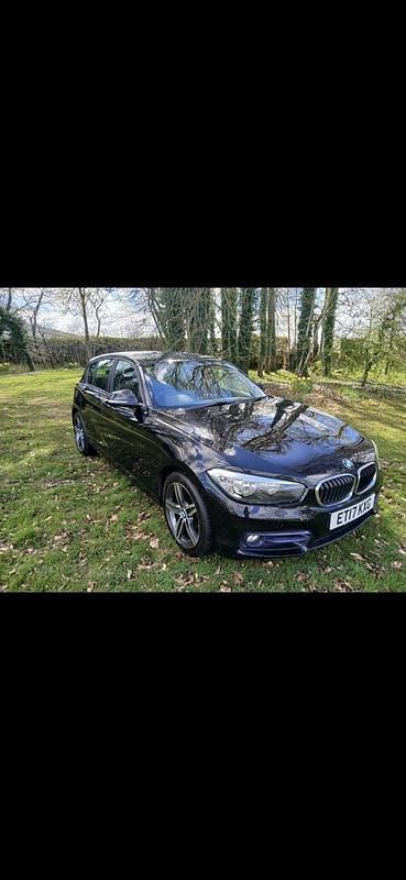 Used BMW 116 Sport Line 2017 Black Hatchback