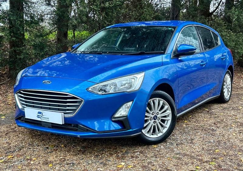 Blue Used 2019 Ford Focus Titanium Hatchback | £6,495 (Super price) - Image 1/4