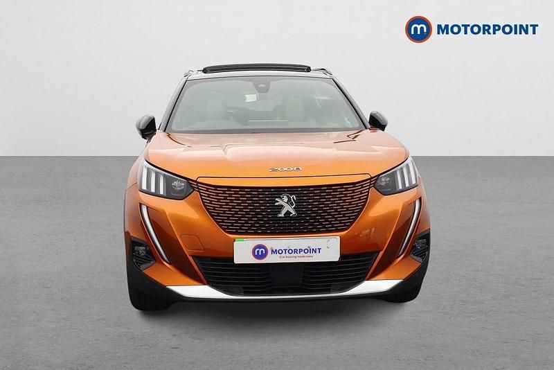 Used Peugeot e-2008 Premium 100 kW (136 HP) 2021 Orange SUV