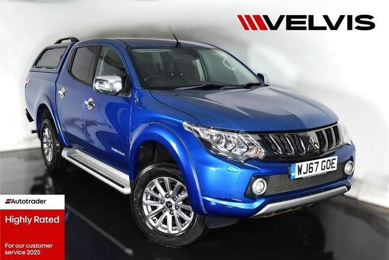 Used Mitsubishi L200 2017 Blue Pickup