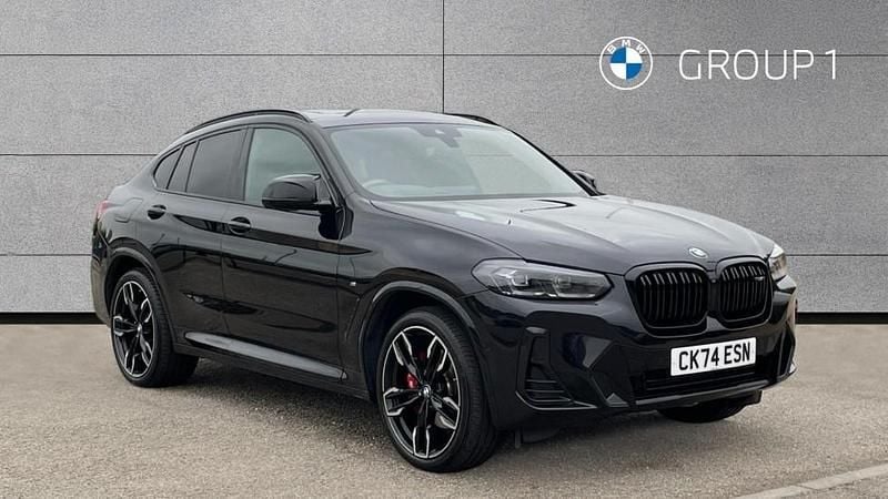 Black Used 2024 BMW X4 M Sport SUV | £54,495 (Fair price) - Image 1/4