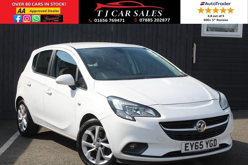 Used Vauxhall Corsa Excite 115 HP (84 kW) 2015 White Hatchback