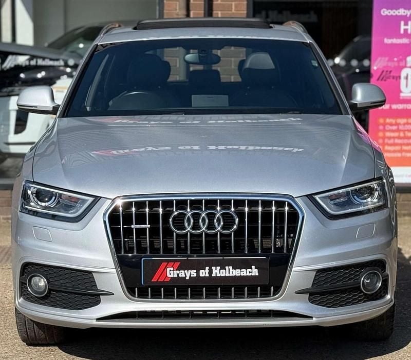 Begagnad Audi Q3 S-Line 2013 Silver SUV