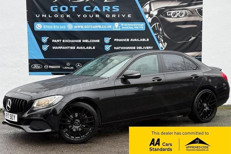 Black Used 2017 Mercedes C220 Executive Sedan | £9,250 (Good price) - Image 1/1