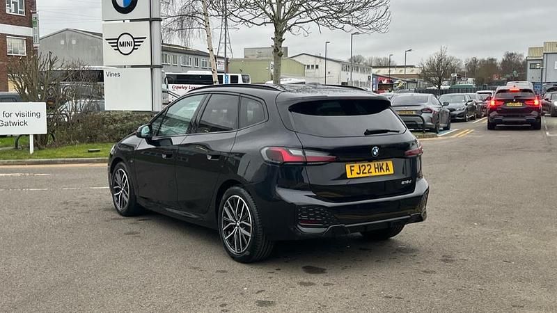 Used BMW 218 Active Tourer M Sport 150 HP (110 kW) 2022 Black MPV