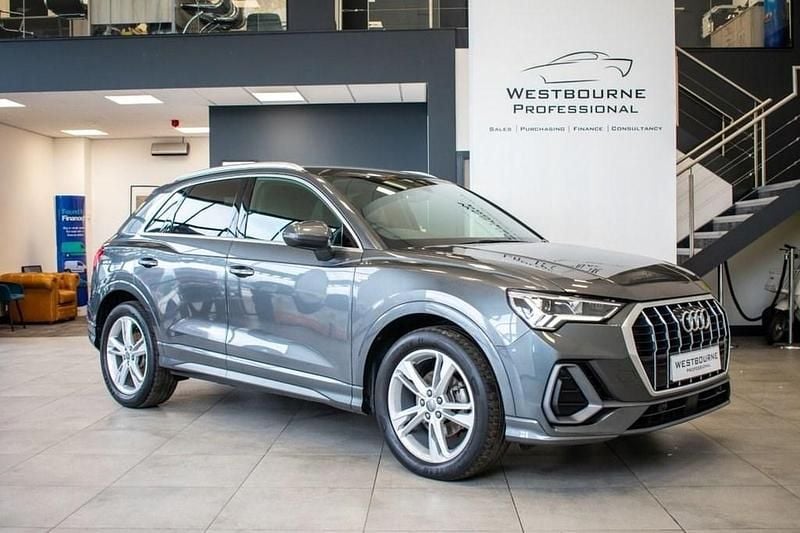 Grey Used 2020 Audi Q3 S-Line SUV | £22,980 (Good price) - Image 1/3