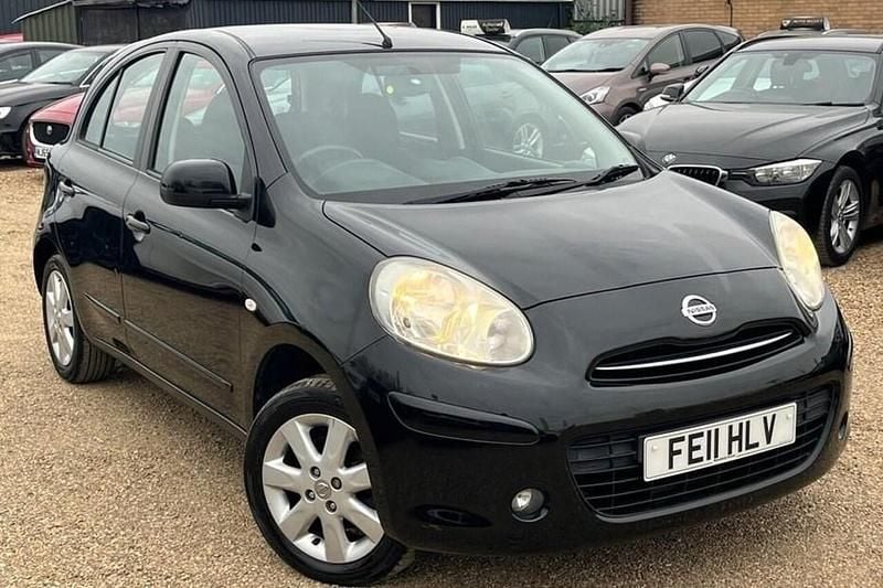 Black Used 2011 Nissan Micra Acenta Hatchback | £4,990 (Fair price) - Image 1/1