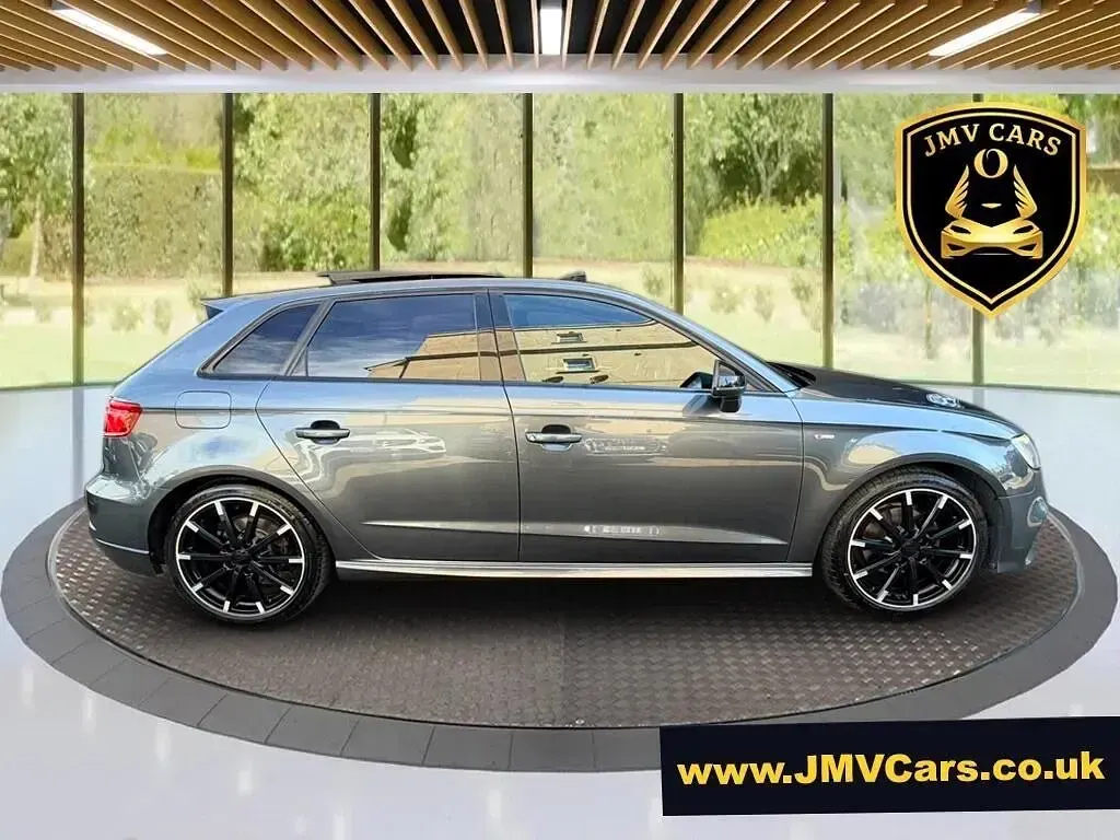 Used Audi A3 Sportback Black Edition 150 HP (110 kW) 2019 Grey Hatchback