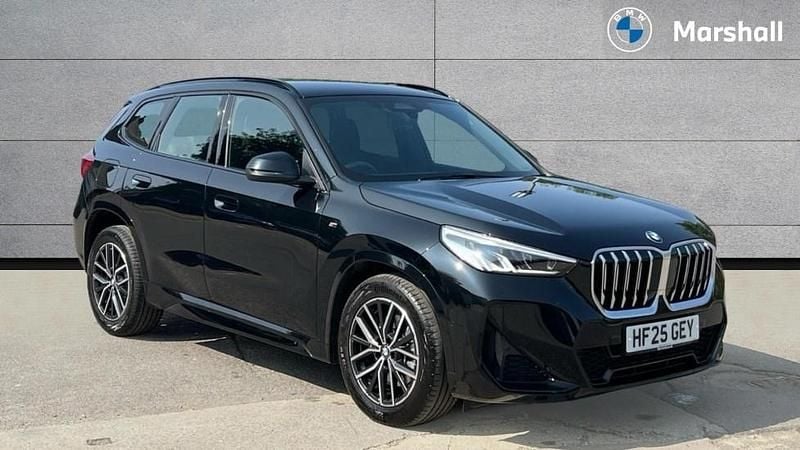 Black sapphire Used 2025 BMW X1 M Sport SUV | £33,118 (Good price) - Image 1/4