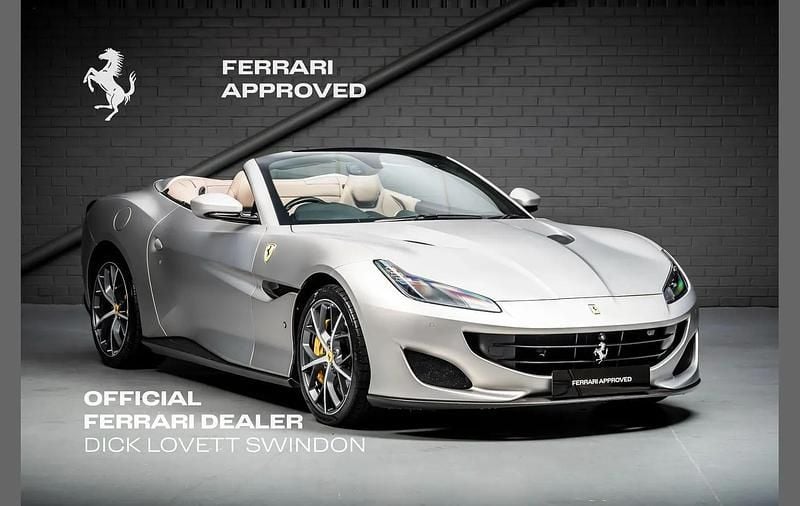 Silver Used 2018 Ferrari Portofino Cabriolet | £109,990 (Fair price) - Image 1/4