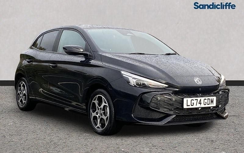 Metallic black pearl Used 2024 MG MG3 Trophy Hatchback | £15,729 (Good price) - Image 1/4