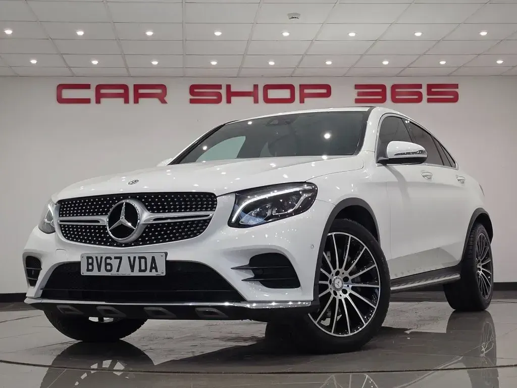 Used Mercedes GLC350 AMG line 2017 White SUV