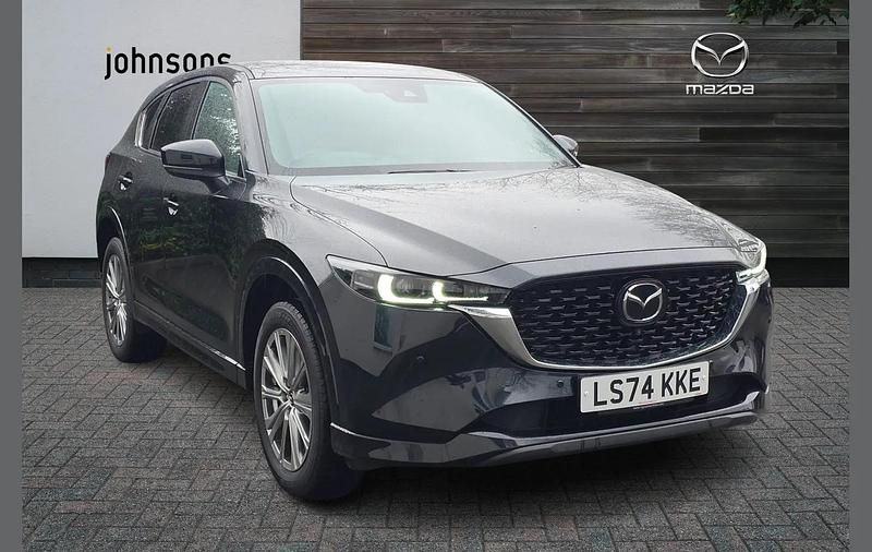 Black Used 2024 Mazda CX-5 Takumi-Line SUV | £25,950 (Fair price) - Image 1/4