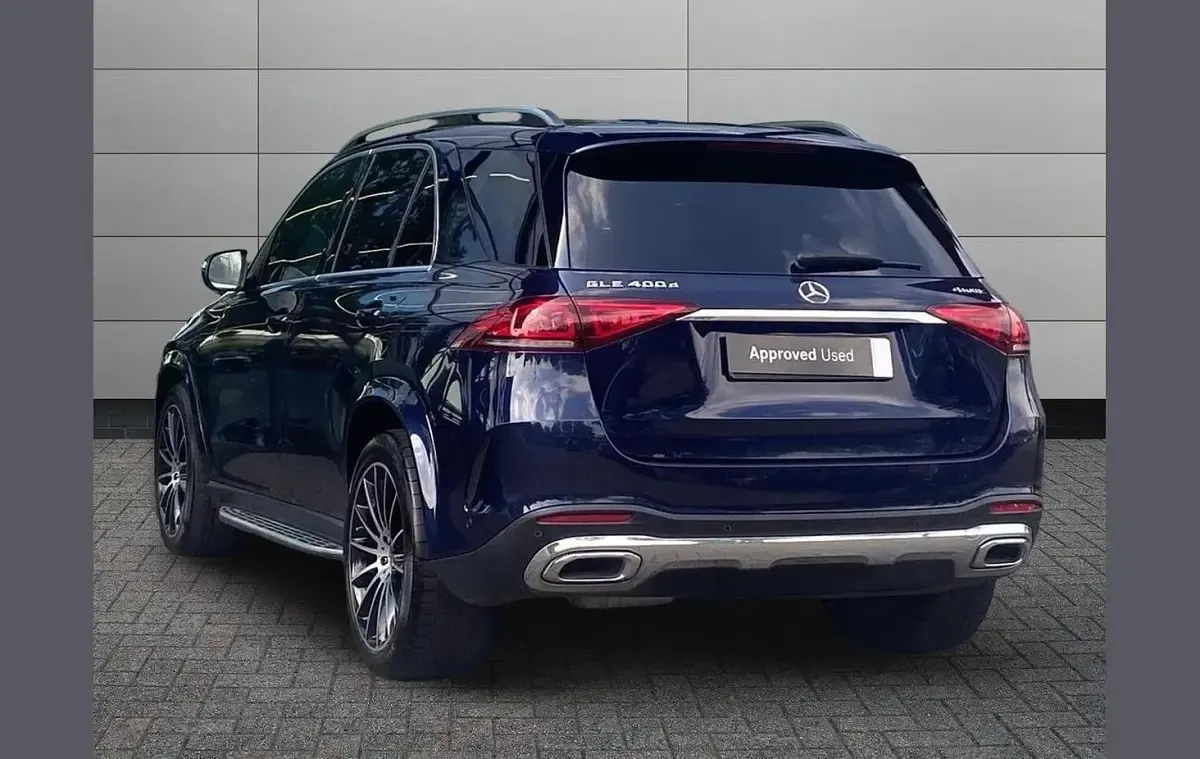 Used Mercedes GLE400 AMG line 325 HP (239 kW) 2022 Blue SUV