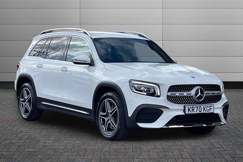 Used Mercedes GLB220 AMG Line Premium 190 HP (139 kW) 2020 Polar white SUV