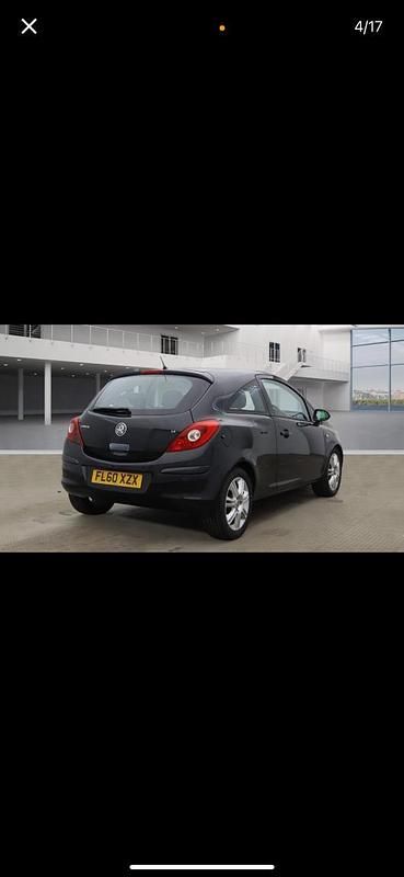 Used Vauxhall Corsa 100 HP (73 kW) 2010 Black Hatchback