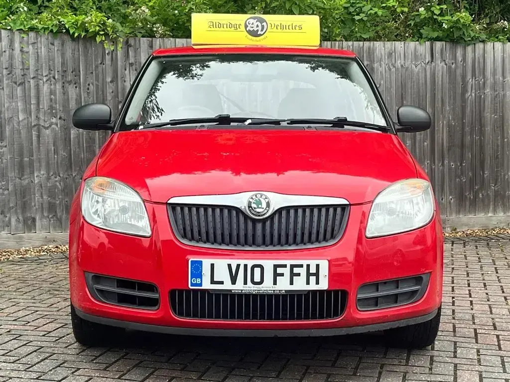 Used Skoda Fabia 2010 Red Hatchback