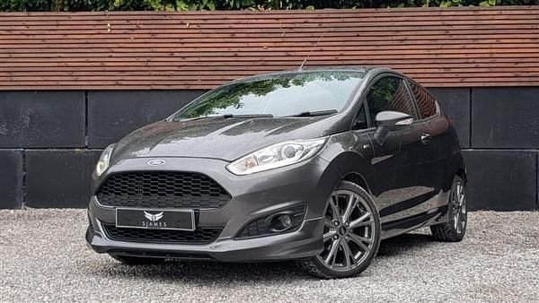 Grey Used 2017 Ford Fiesta ST-Line Hatchback | £6,990 (Good price) - Image 1/4